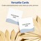 Avery Printable Square Business Cards with Sure Feed Technology, Pre-Printed Colorful Design, Matte White, 2" x 2", Laser & Inkjet Compatible, 120 Total, Great for Branding, Marketing, and Events